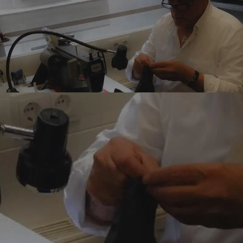 Schneider bei der Arbeit